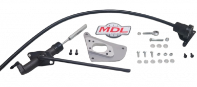 MDL LF Series 62-67 Chevy II Nova Hydraulic Clutch Master Kit  .750" bore, Remote Plastic Reservoir